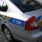 Policejní auto, policie, měření rychlosti