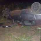 Nehoda osobního automobilu u Polničky