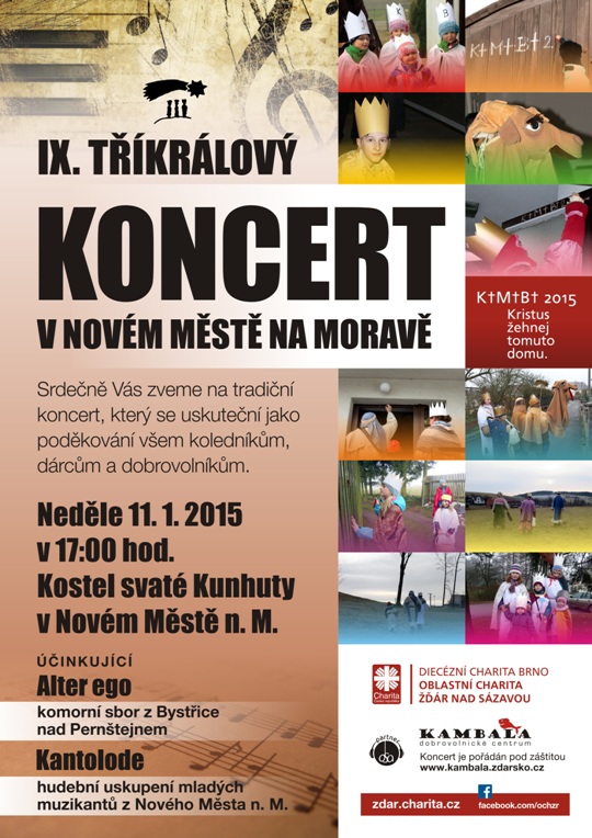 Tříkrálová sbírka - kocert