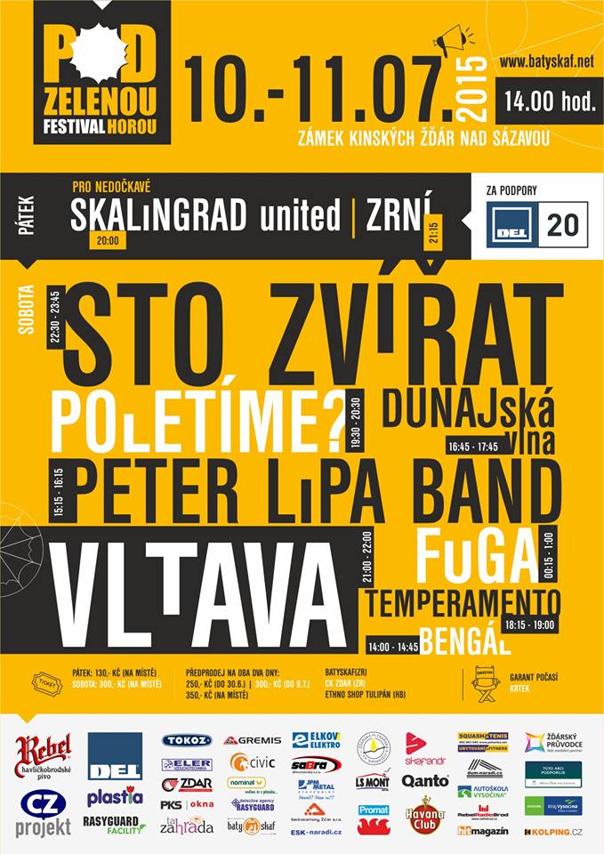 FESTIVAL POD ZELENOU HOROU 2015