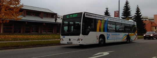 Autobus MHD Žďár nad Sázavou