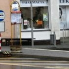 Zastávka se dočasně přesunula asi o padesát metrů níže