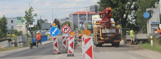 Práce v Brněnské ulici skončí v prvním říjnovém týdnu