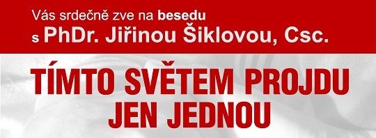 Beseda - Tímto světem projdu jen jednou