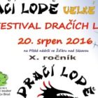 Dračí lodě Velké Dářko 2016 na Pilské nádrži