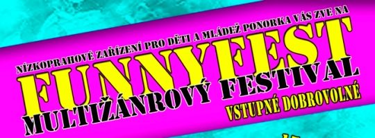 2. ročník multižánrového festivalu Funny Fest je za dveřmi