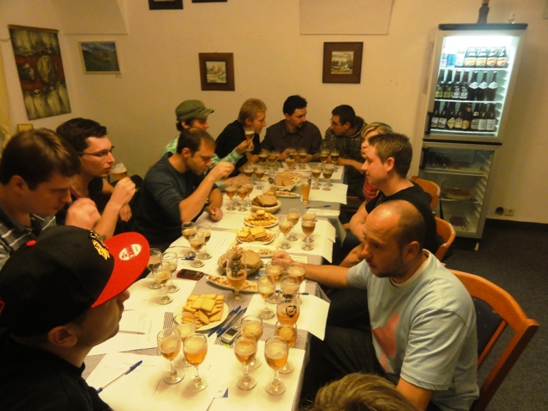 Výsledky anonymní degustace piv dne 5. 11. 2011 Café Bar