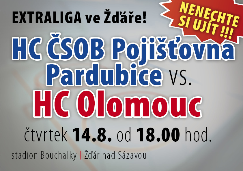 extraliga zdar nad sazavou hokej 14082014