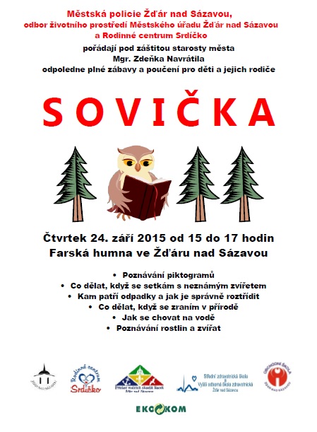 Akce Sovička 2015 Žďár nad Sázavou